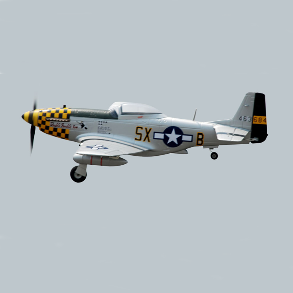 TOP-RC-HOBBY-P-51-Mustang-Spannweite-von-750mm-EPO-RC-Flugzeug-Kriegsvogel-Bausatz-1895218-4